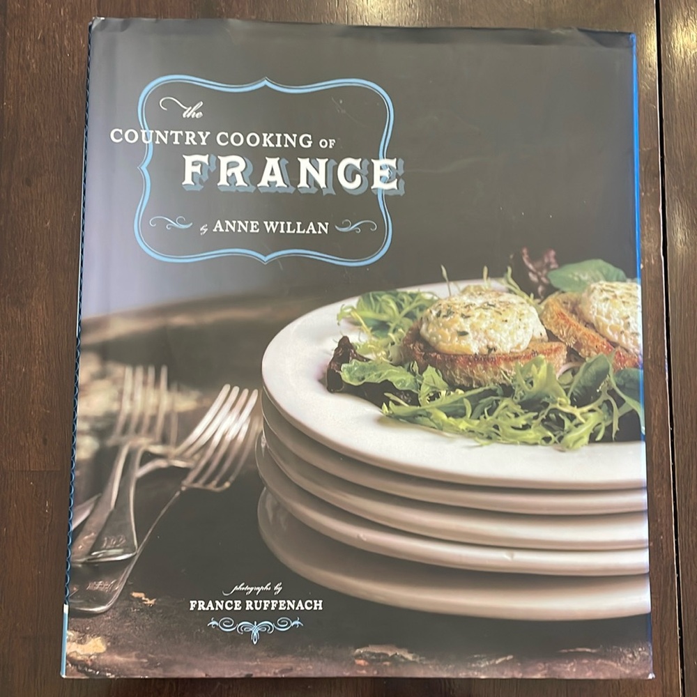 The Country Cooking of France cookbook by Anne Sullivan.